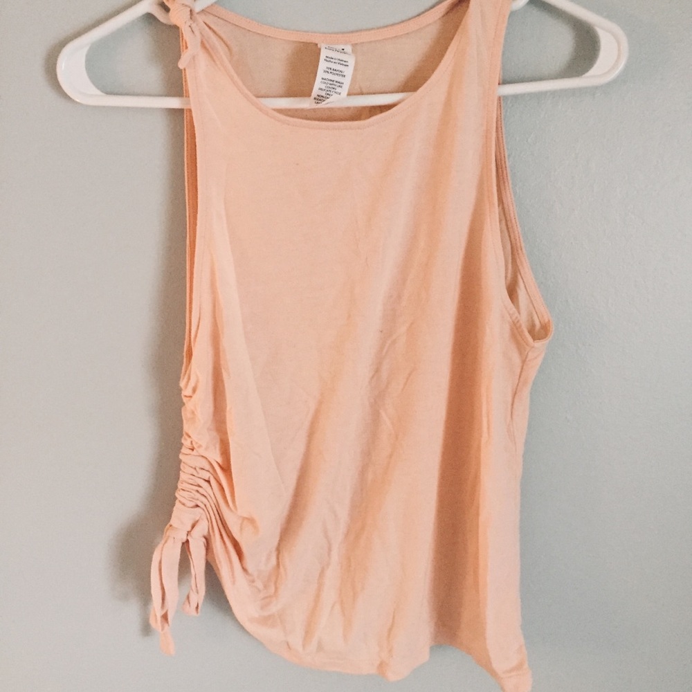 Joy Lab peach top